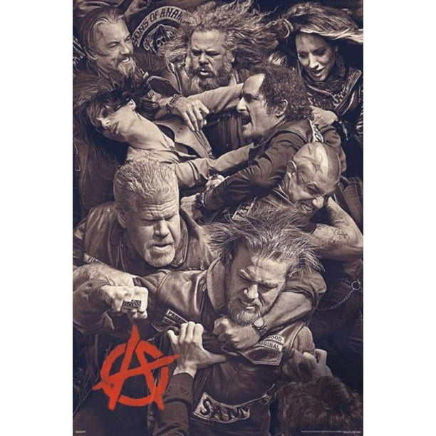 Sons of Anarchy Collage NEW Cool Wall Decor Art Print Poster 24/" x 36/"